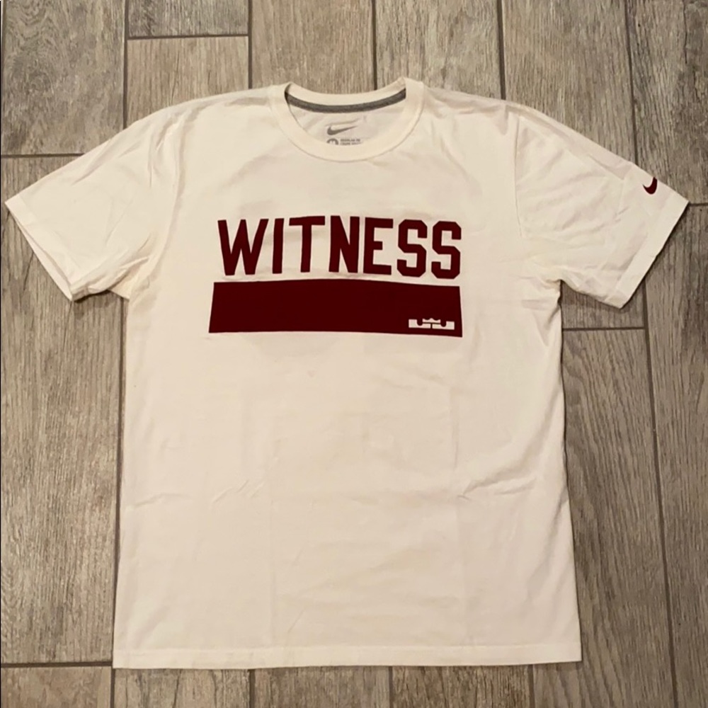 NIKE Lebron James  WITNESS SHIRT MEDIUM M
